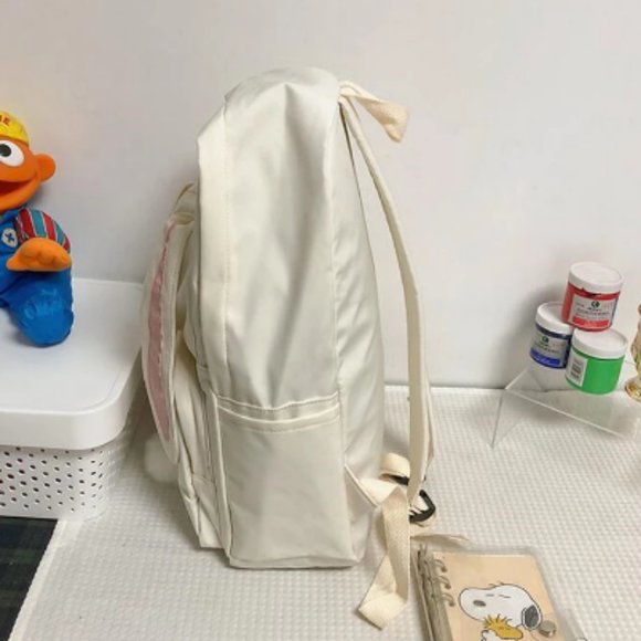 Fashion Solid Color Rabbit Ears Backpacks main image 2